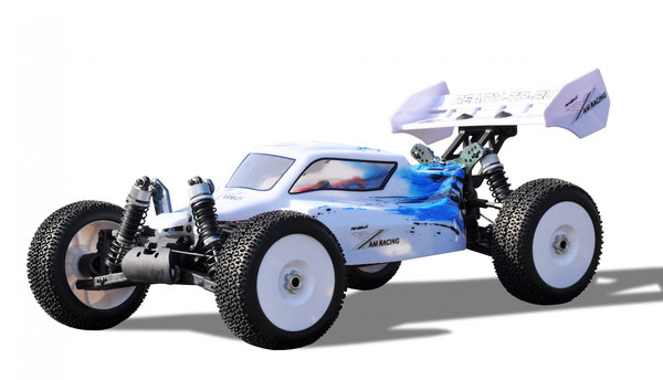 Planet Pro 4WD Buggy RTR 1:8, 2,4GHZ, weiß-blau Amewi 22299