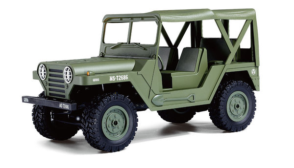 U.S. Militär Geländewagen 1:14 4WD RTR, Military grün