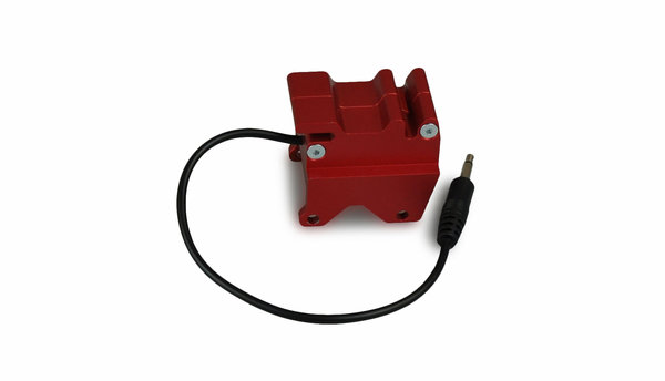 Elektronisches Schnellwechselsystem für Bagger 1:14 CNC Aluminium, rot