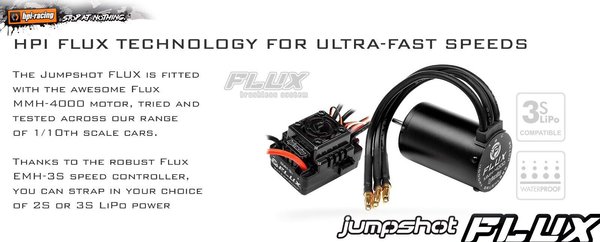 HPI JUMPSHOT ST FLUX - BLAU 1:10 #160032